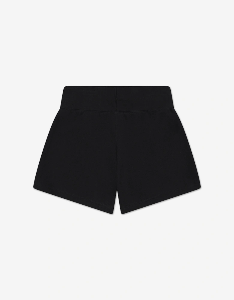 Jordan Girls Brooklyn Fleece Shorts in Black