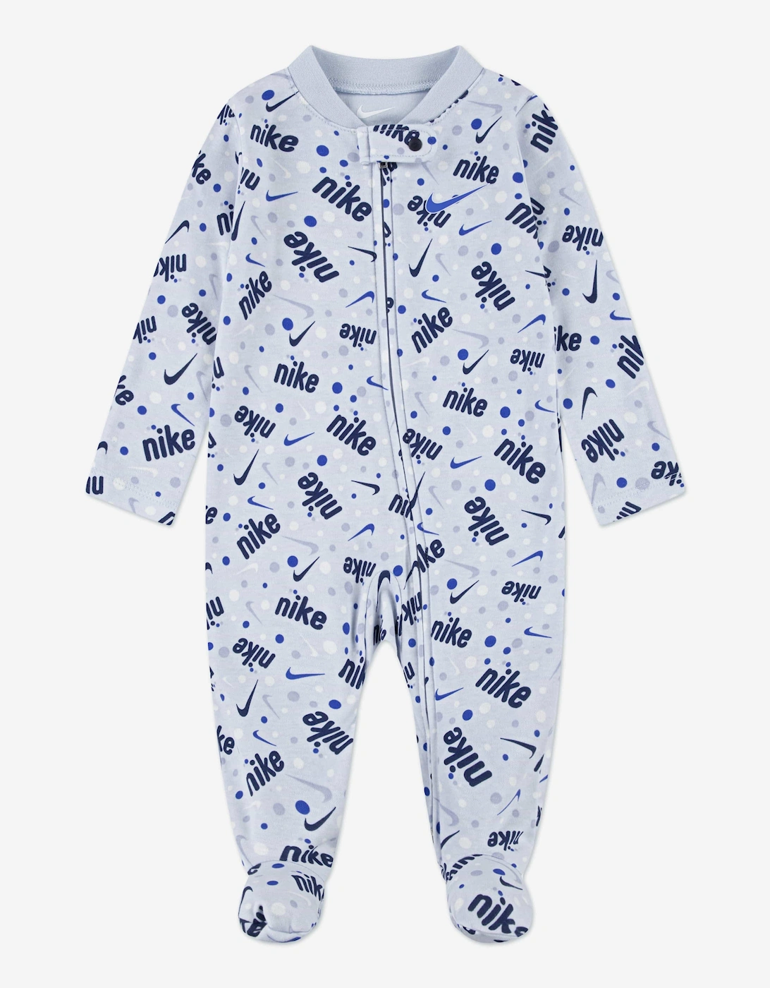 Baby Boys Play For All AOP Babygrow in Blue, 5 of 4