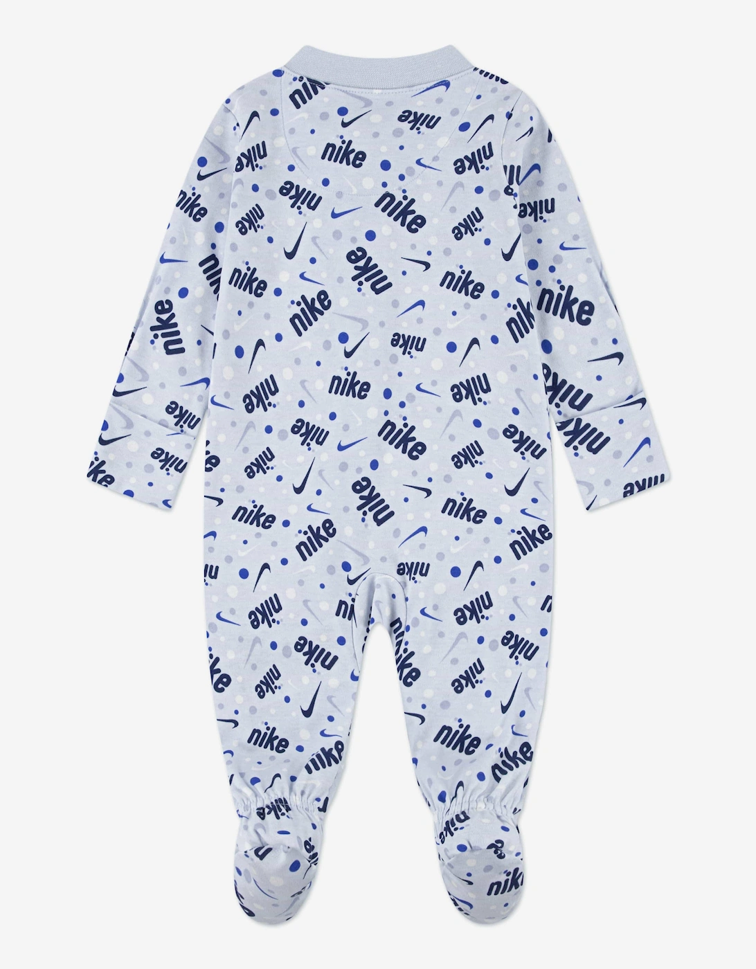 Baby Boys Play For All AOP Babygrow in Blue