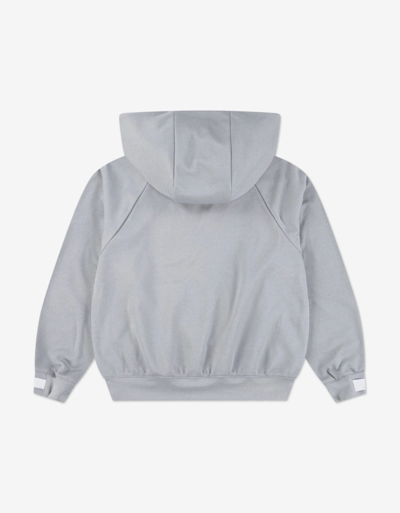Jordan Kids Ease Fleece Hoodie in Grey