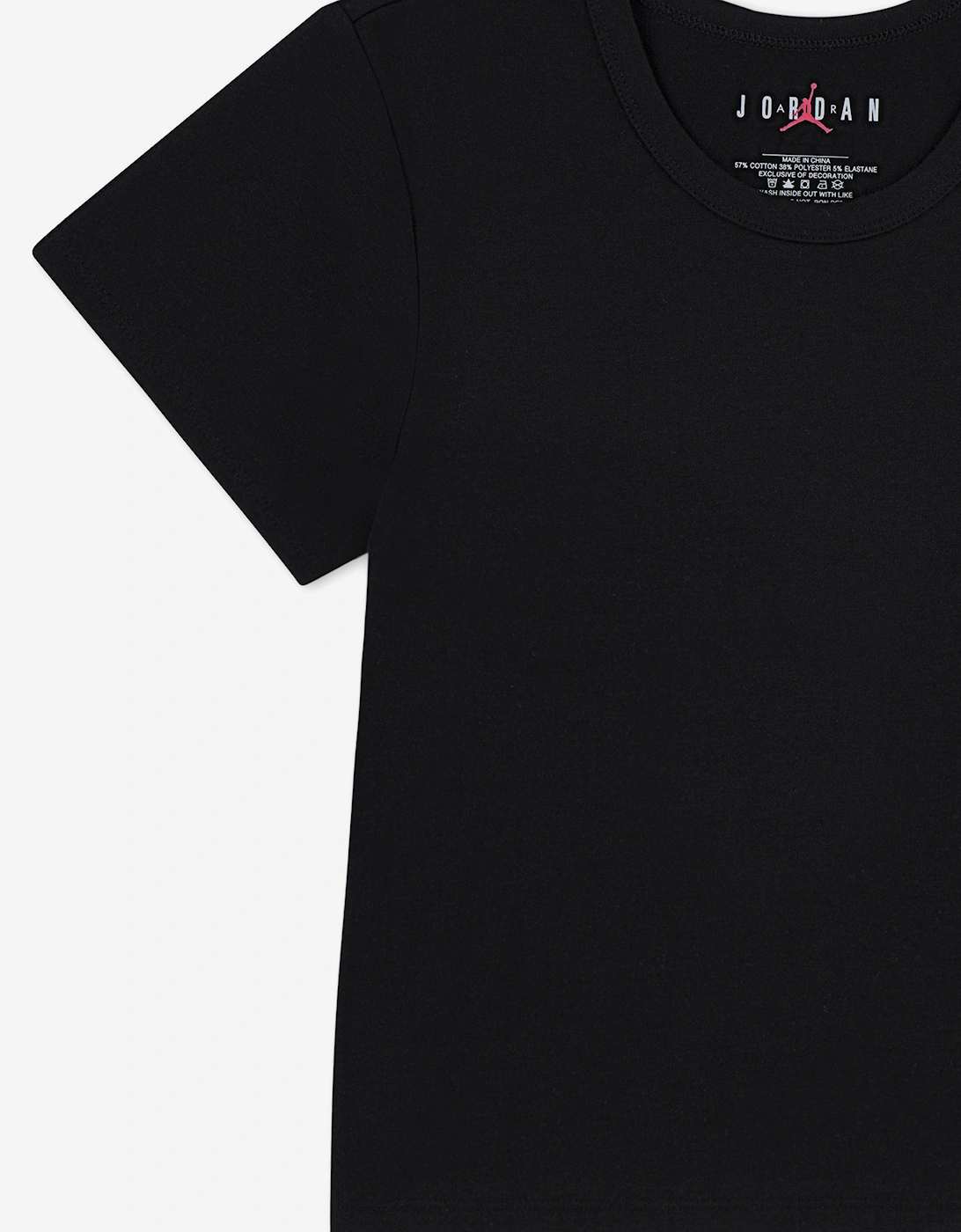 Jordan Girls Brooklyn Essential T-Shirt in Black
