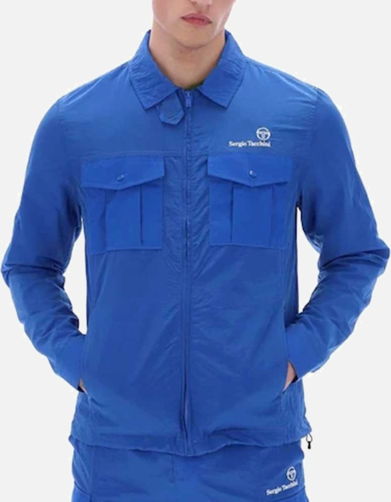 Mens Luciano Shacket Jacket - Nautical Blue