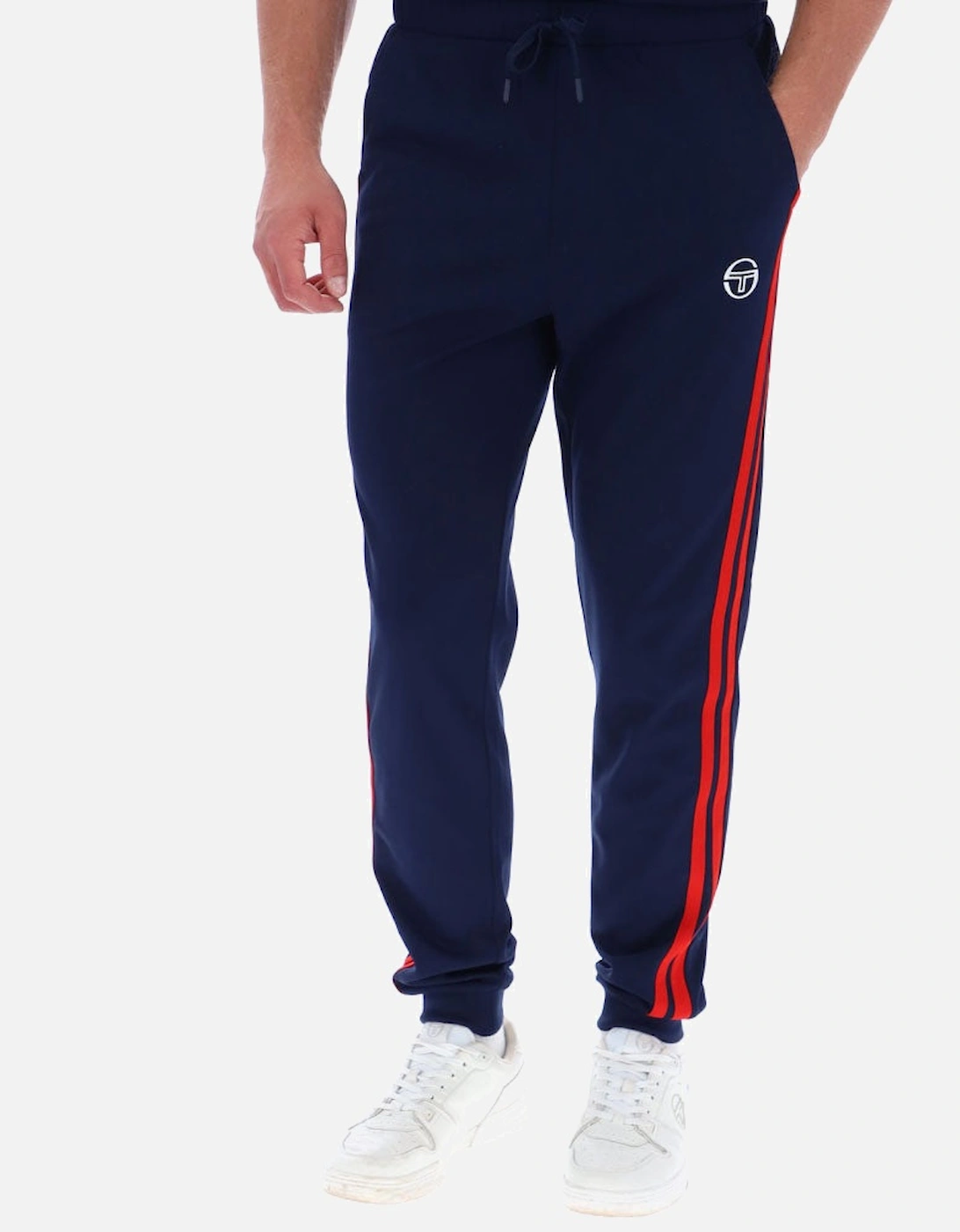 Damarindo Track Pant Joggers - Maritime Blue/Adrenaline Rush Red