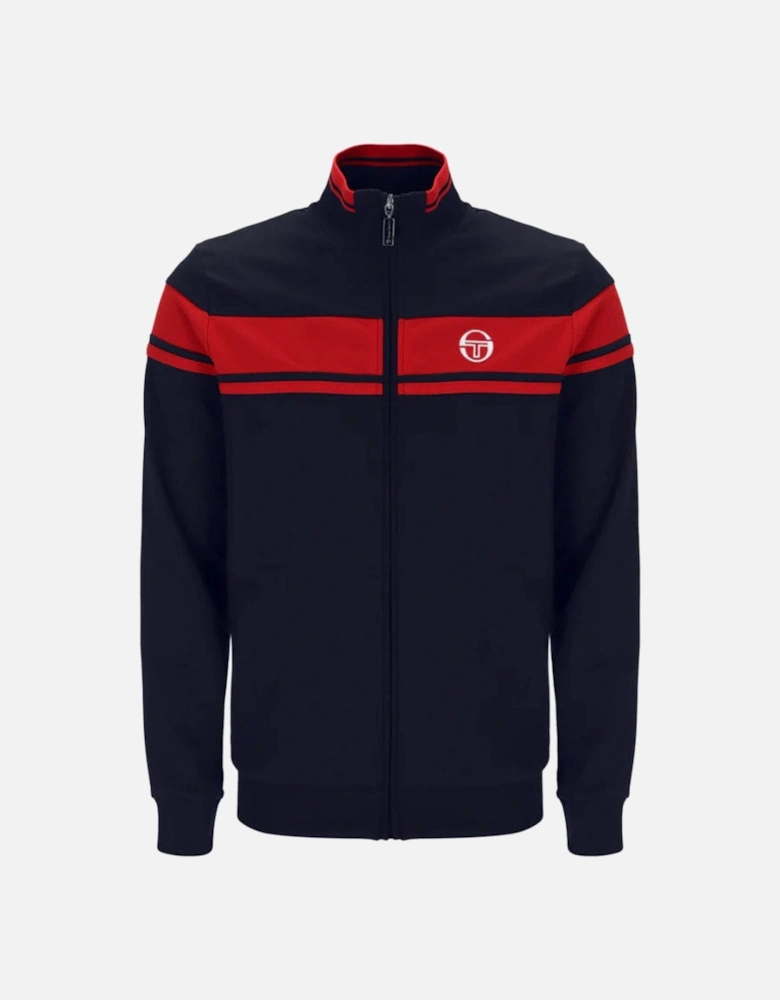 Damarindo Track Jacket - Maritime Blue/Adrenaline Rush Red