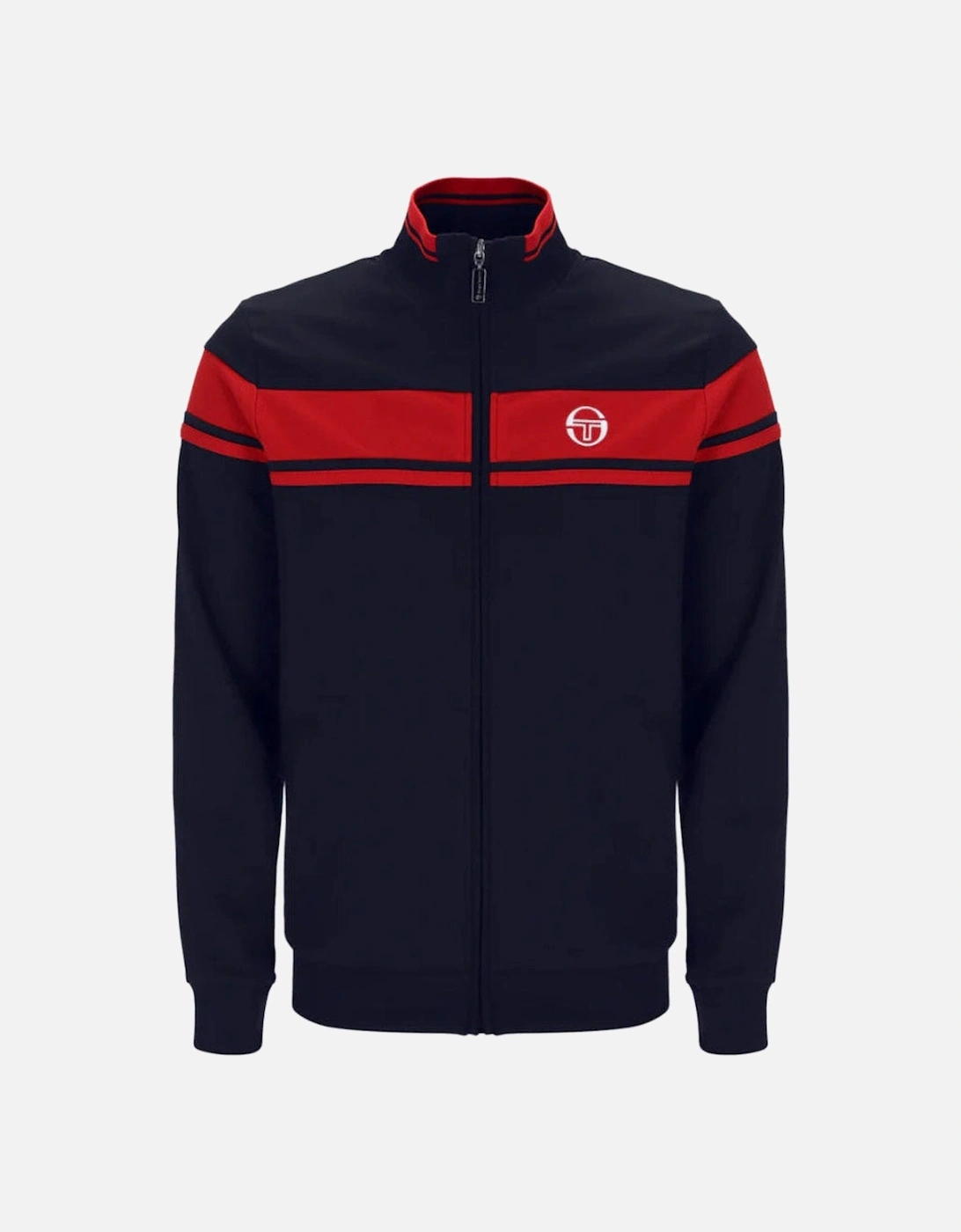 Damarindo Track Jacket - Maritime Blue/Adrenaline Rush Red, 3 of 2