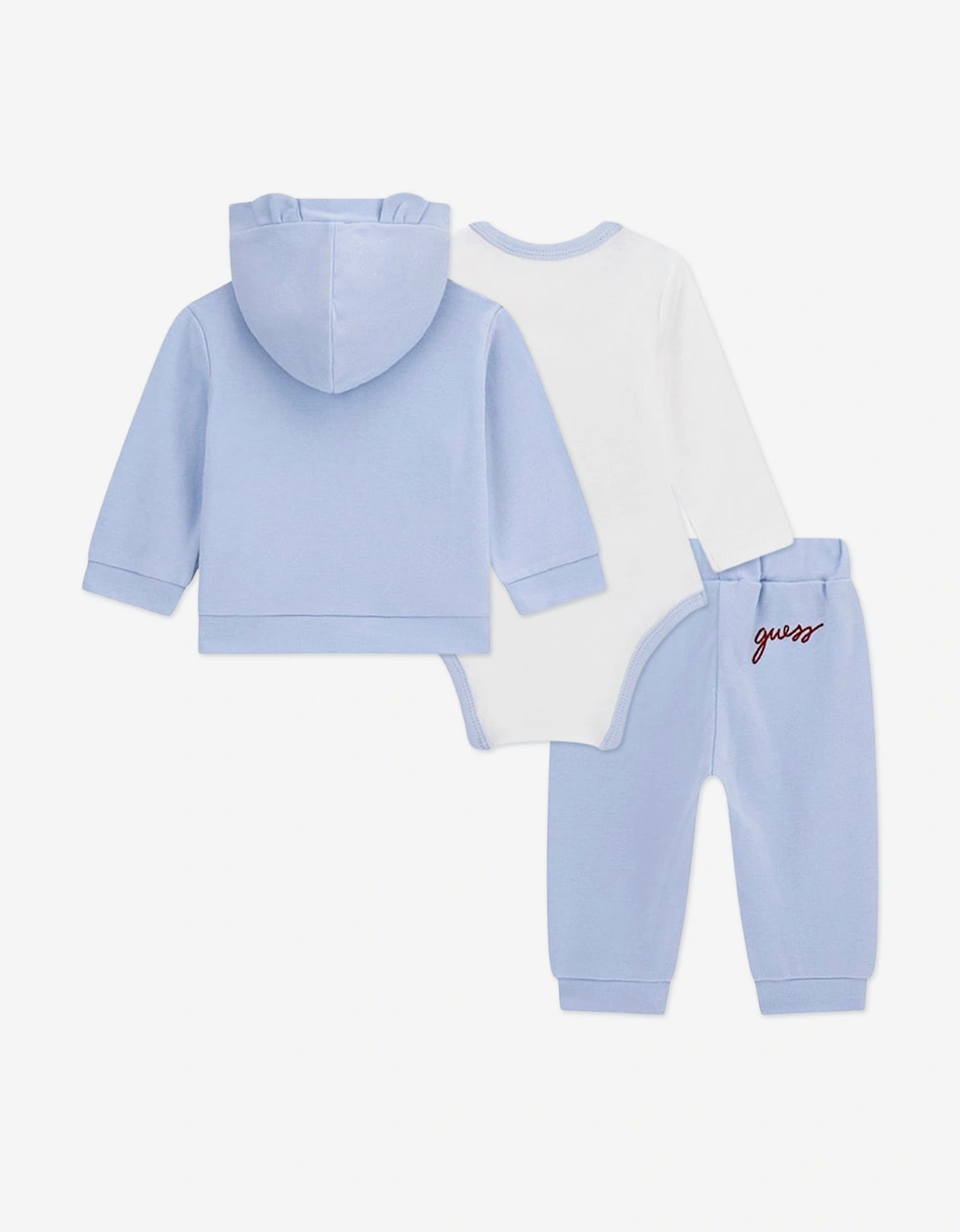 Baby Boys Teddy Bear Tracksuit Set in Blue