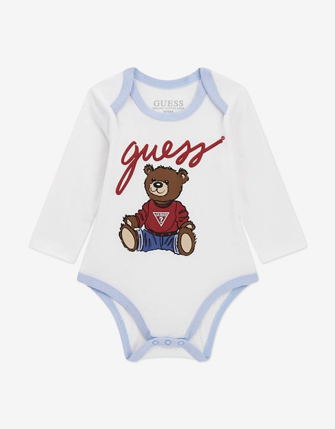 Baby Boys Teddy Bear Tracksuit Set in Blue