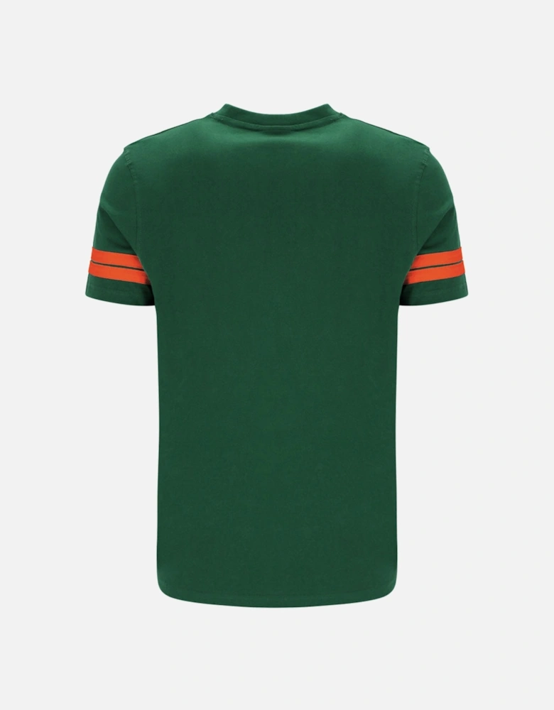 Mens Grello T-Shirt - Eden/Tangerine Tango