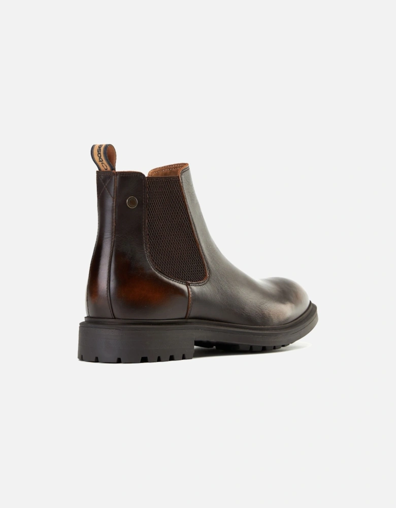 London Roebuck Leather Men's Brown Boots
