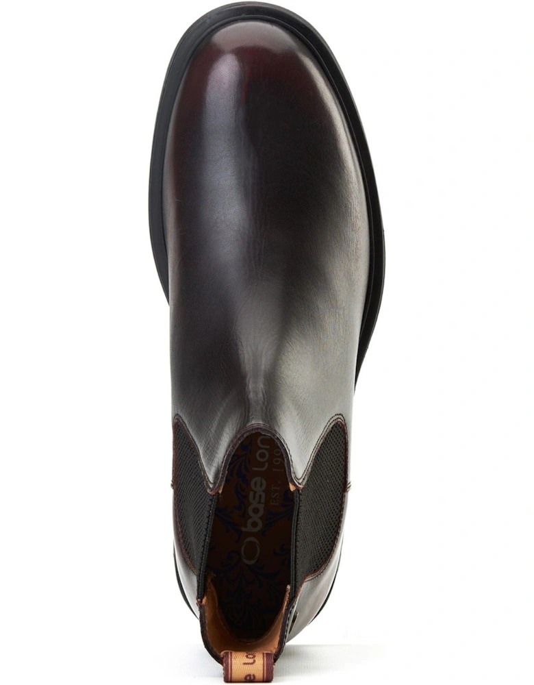 London Roebuck Leather Men's Bordo Boots