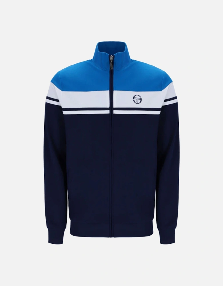 Damarindo Track Jacket - Directoire Blue/White/Maritime Blue