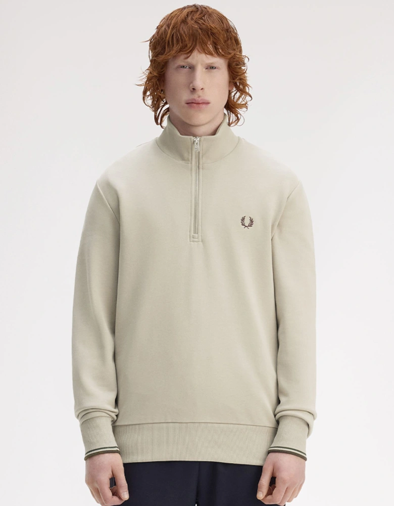 Half Zip Sweatshirt