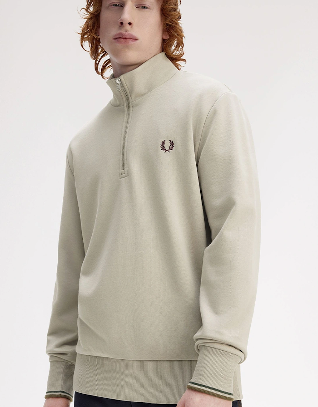 Half Zip Sweatshirt