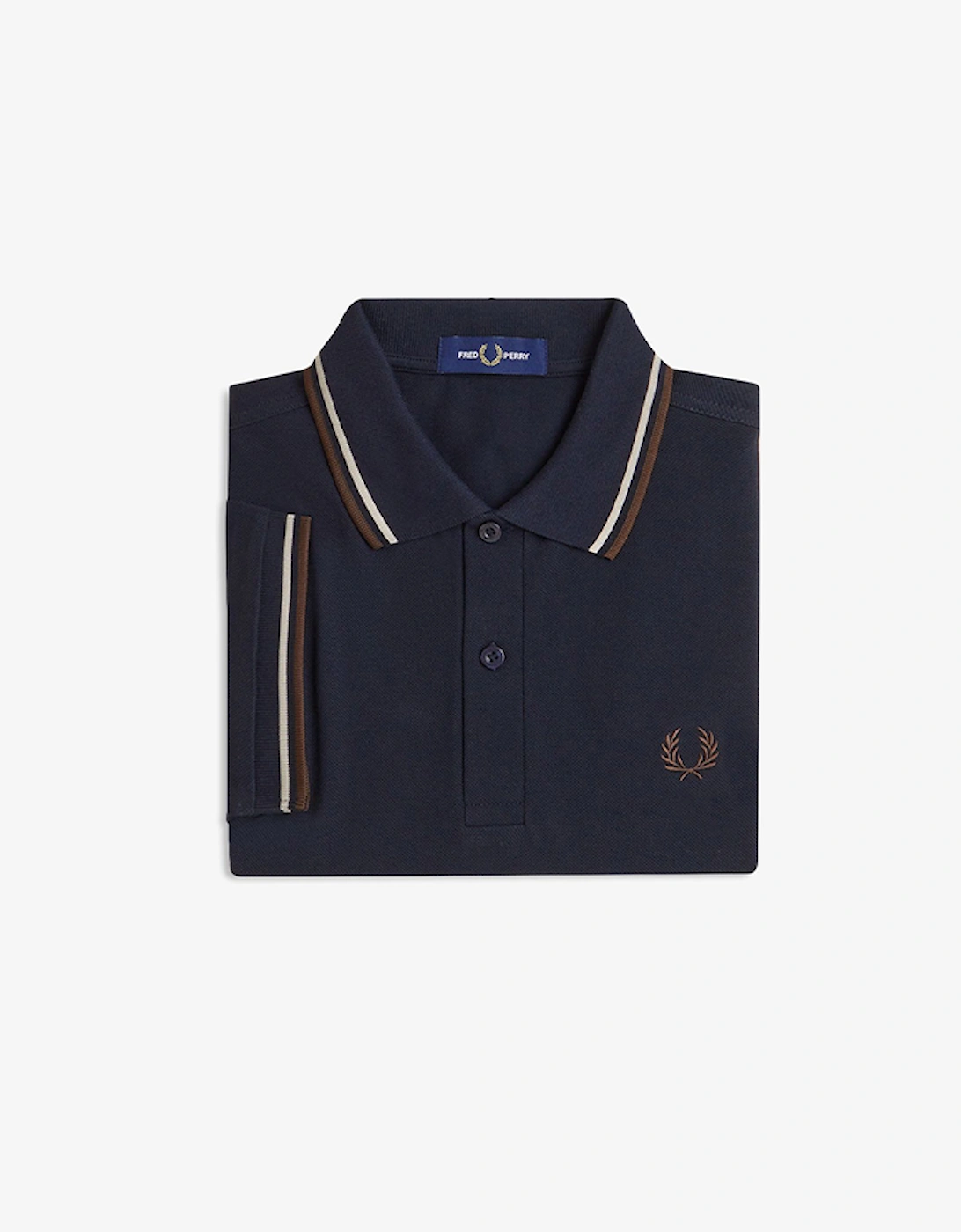 Men's Fred Perry Twin Tipped Polo Shirt - Size, Large