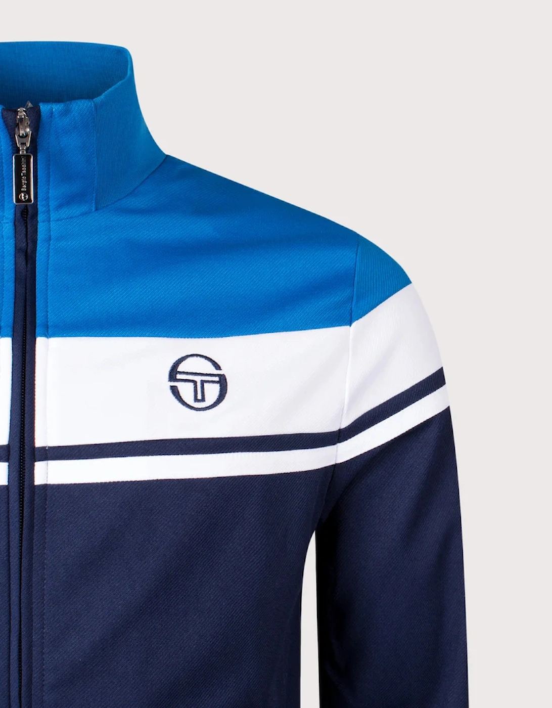 Damarindo Track Top - Directiore Blue/White