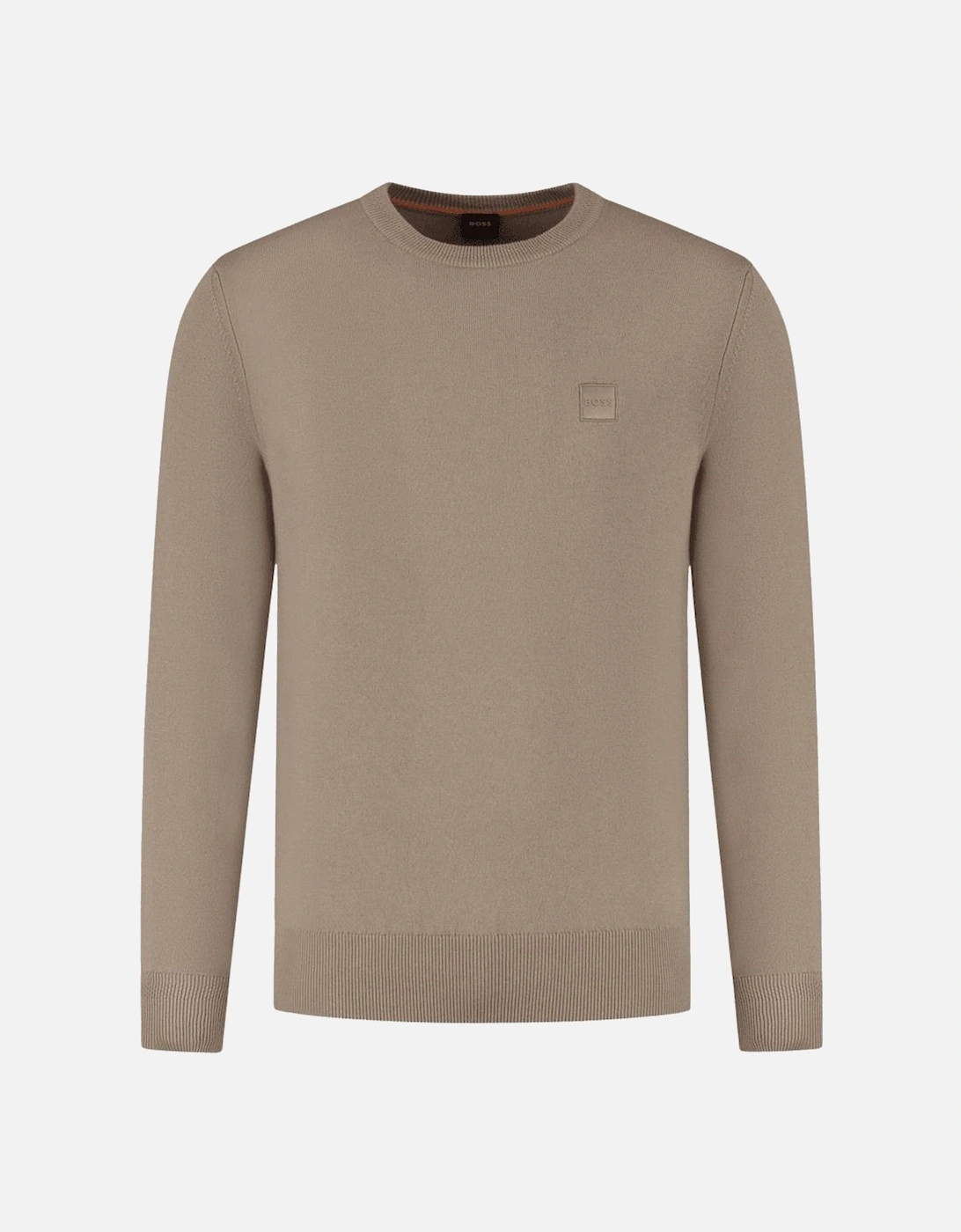 Kanovano Cashmere-Cotton Crew Neck Tan Brown Jumper, 3 of 2
