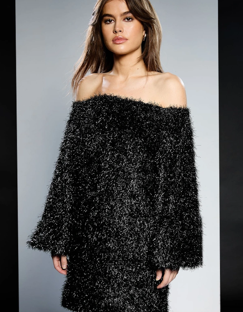 Tinsel Mini Dress