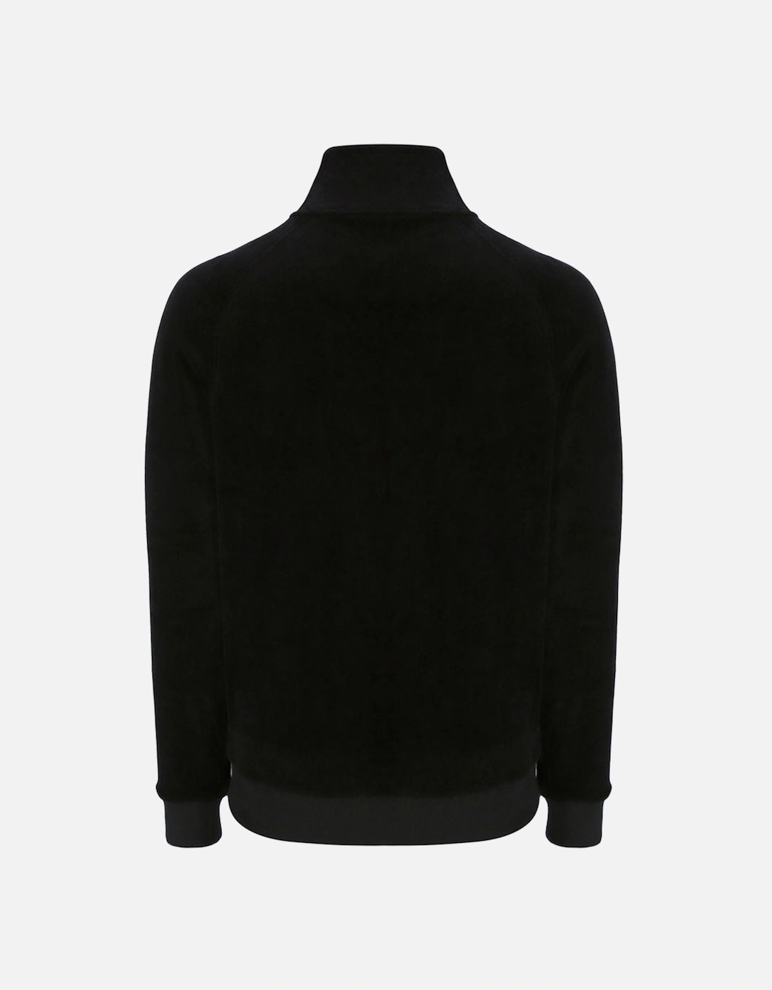Court Velour Track Jacket - Black