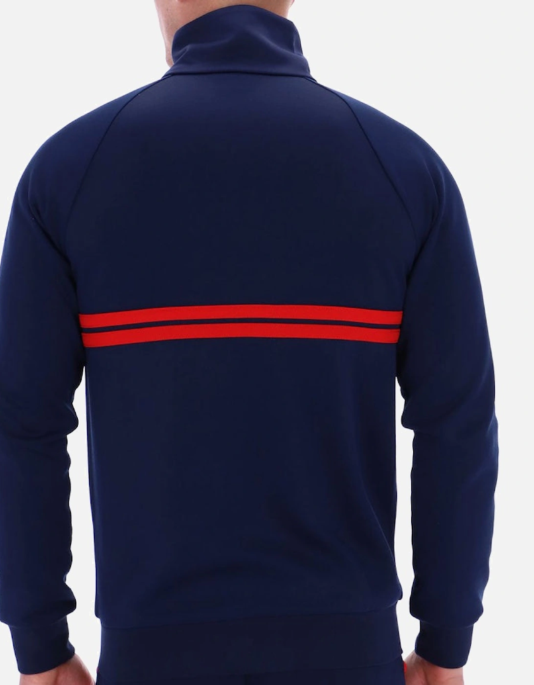 New Dallas Track Jacket - Maritime Blue/White/Adrenaline Rush