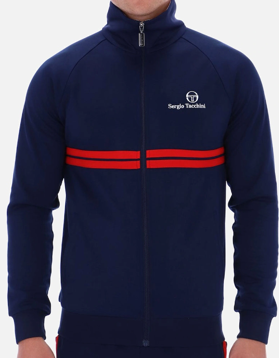 New Dallas Track Jacket - Maritime Blue/White/Adrenaline Rush, 4 of 3