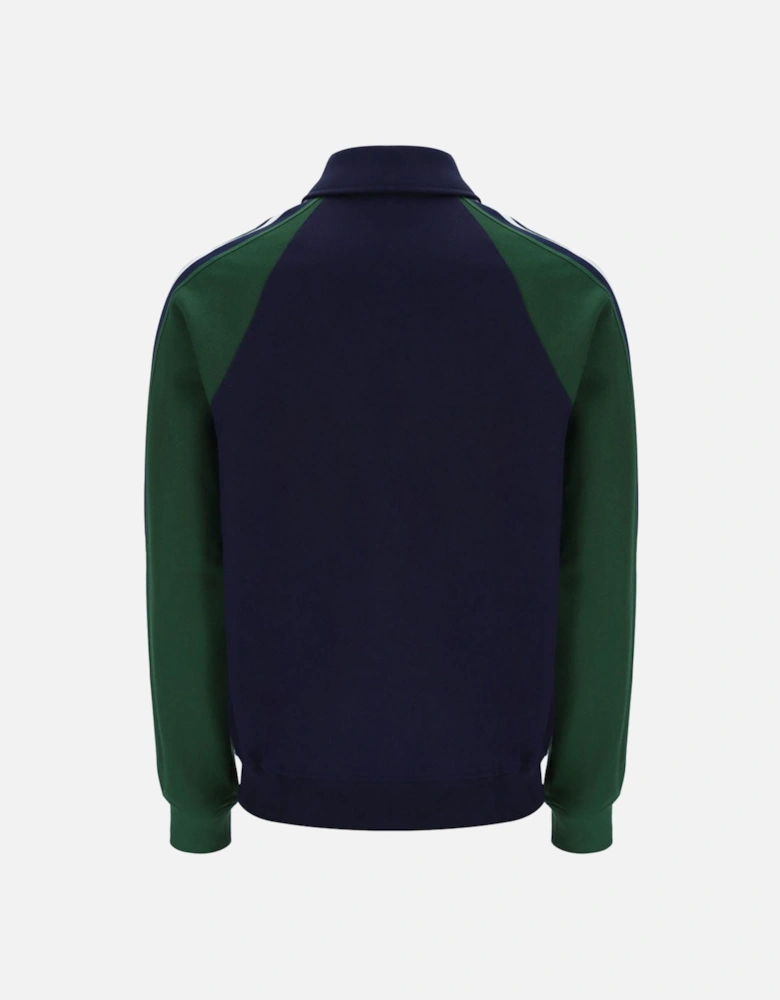 Renshaw Track Top - Maritime Blue/Eden Green