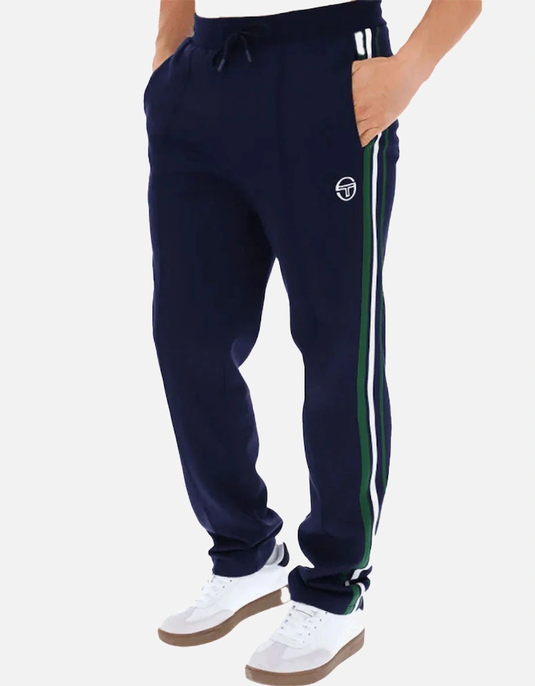Renshaw Tape Track Pants - Maritime Blue/Eden Green, 4 of 3