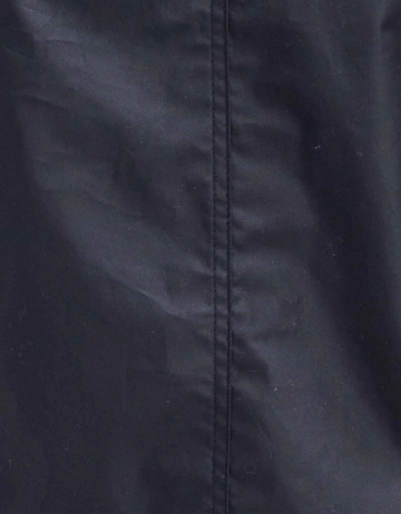 Cropped Beadnell Womens Wax Jacket - Black/Classic