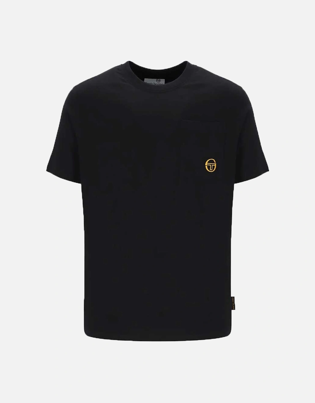 Nicolosi Pocket T-Shirt - Black / Gold, 3 of 2