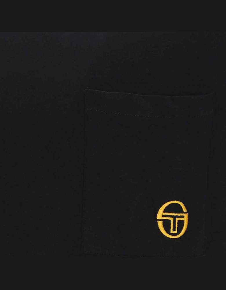 Nicolosi Pocket T-Shirt - Black / Gold