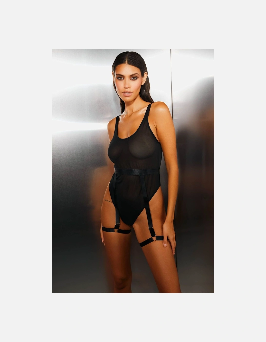 Dolly Black Thick Strap 'Bodysuit', 2 of 1