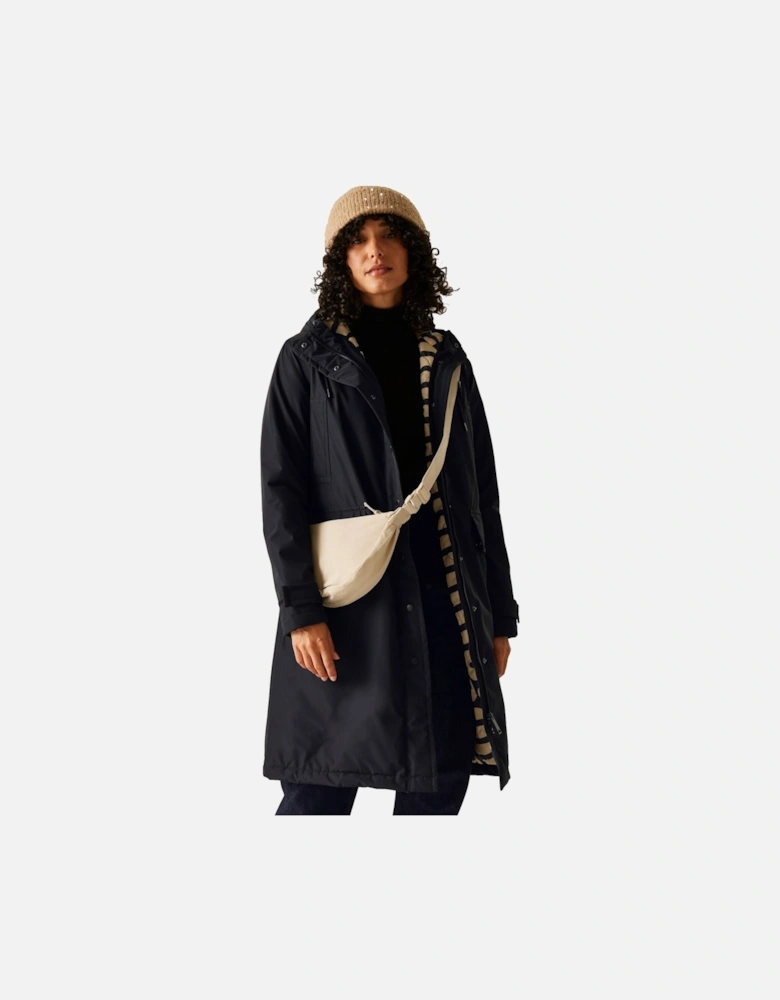 Womens/Ladies Orla Kiely Wiggle Long Length Waterproof Jacket