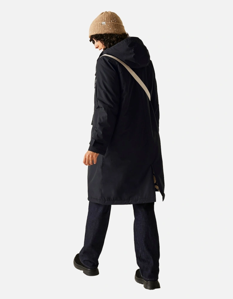 Womens/Ladies Orla Kiely Wiggle Long Length Waterproof Jacket