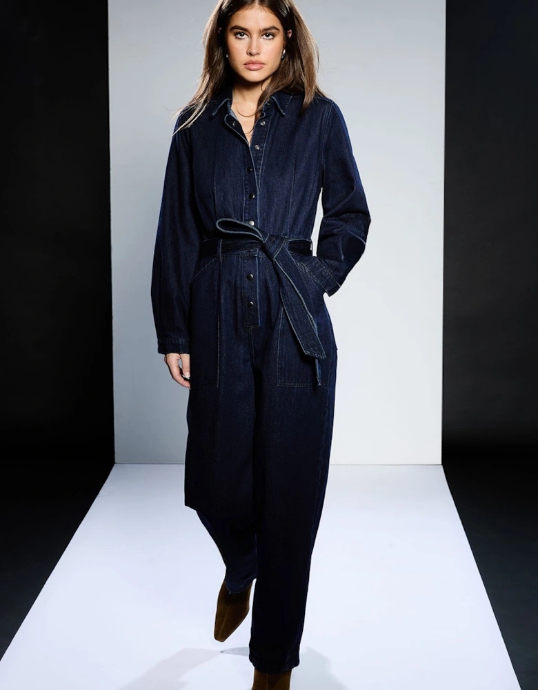 Garment Wash Jumpsuit