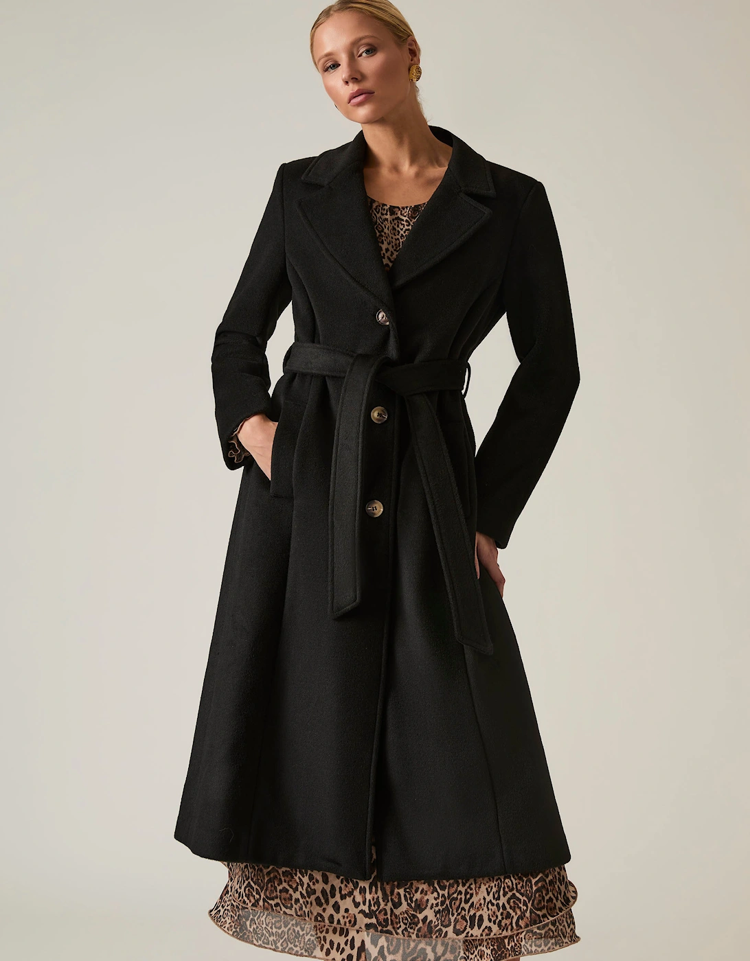 Black Classic Coat