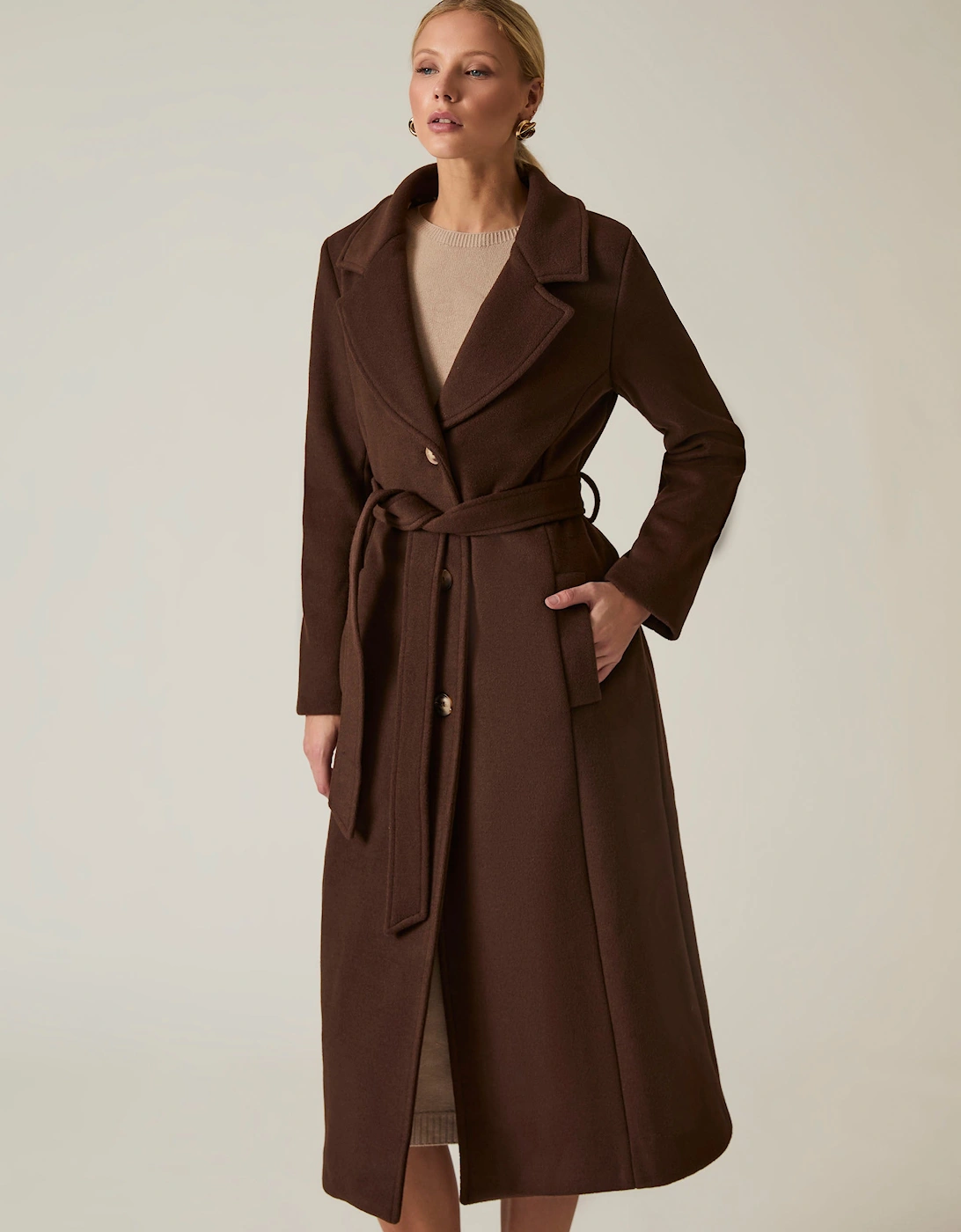 Brown Classic Coat
