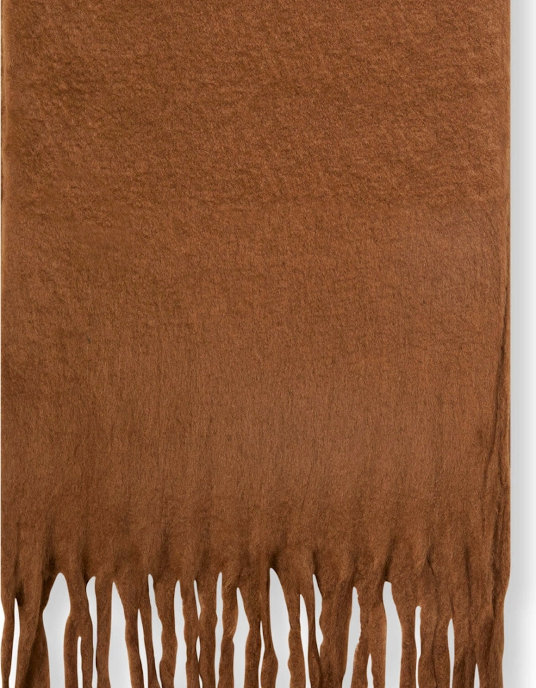 Brown Blanket Scarf