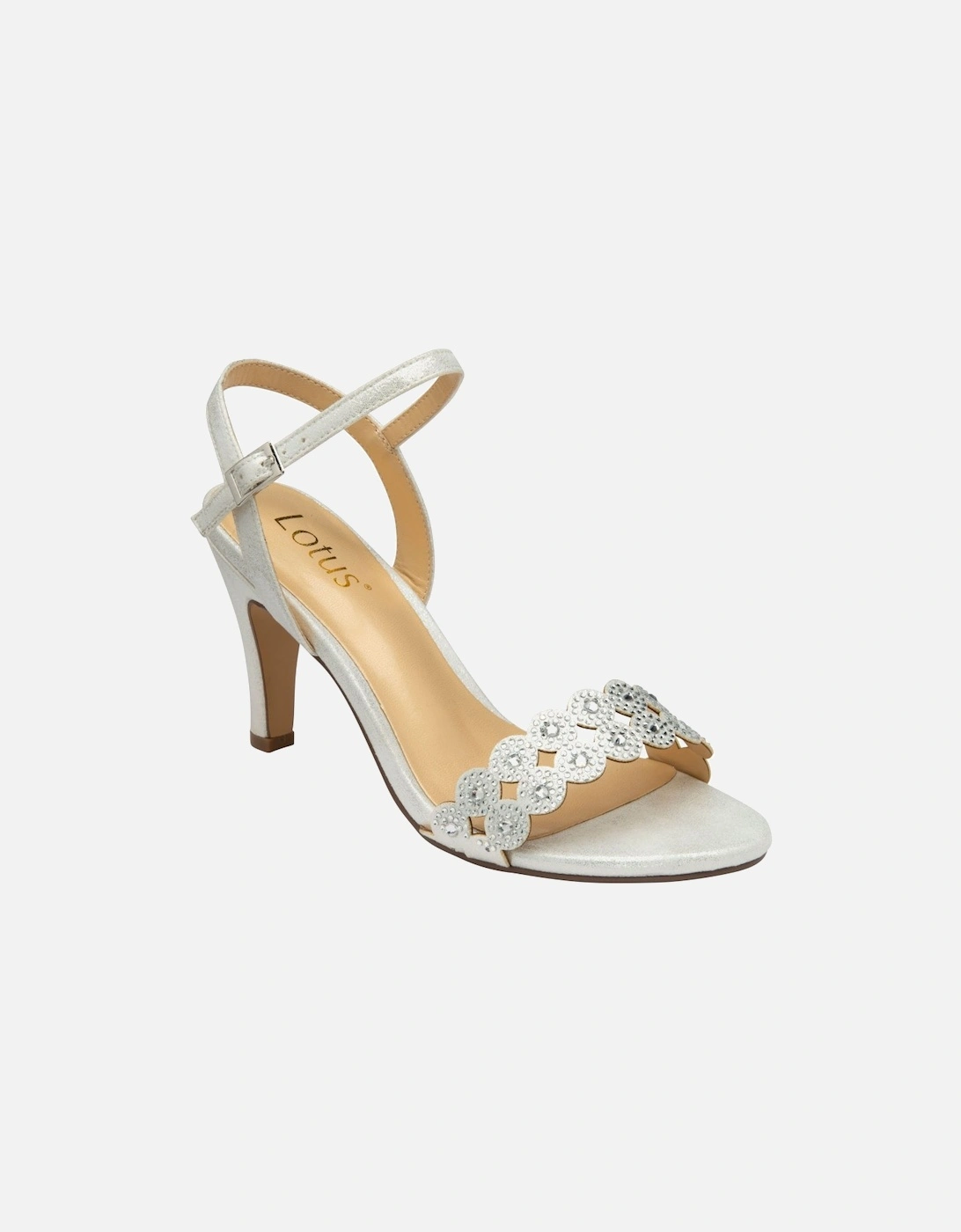 Olivia Womens Heeled Sandals, 5 of 4