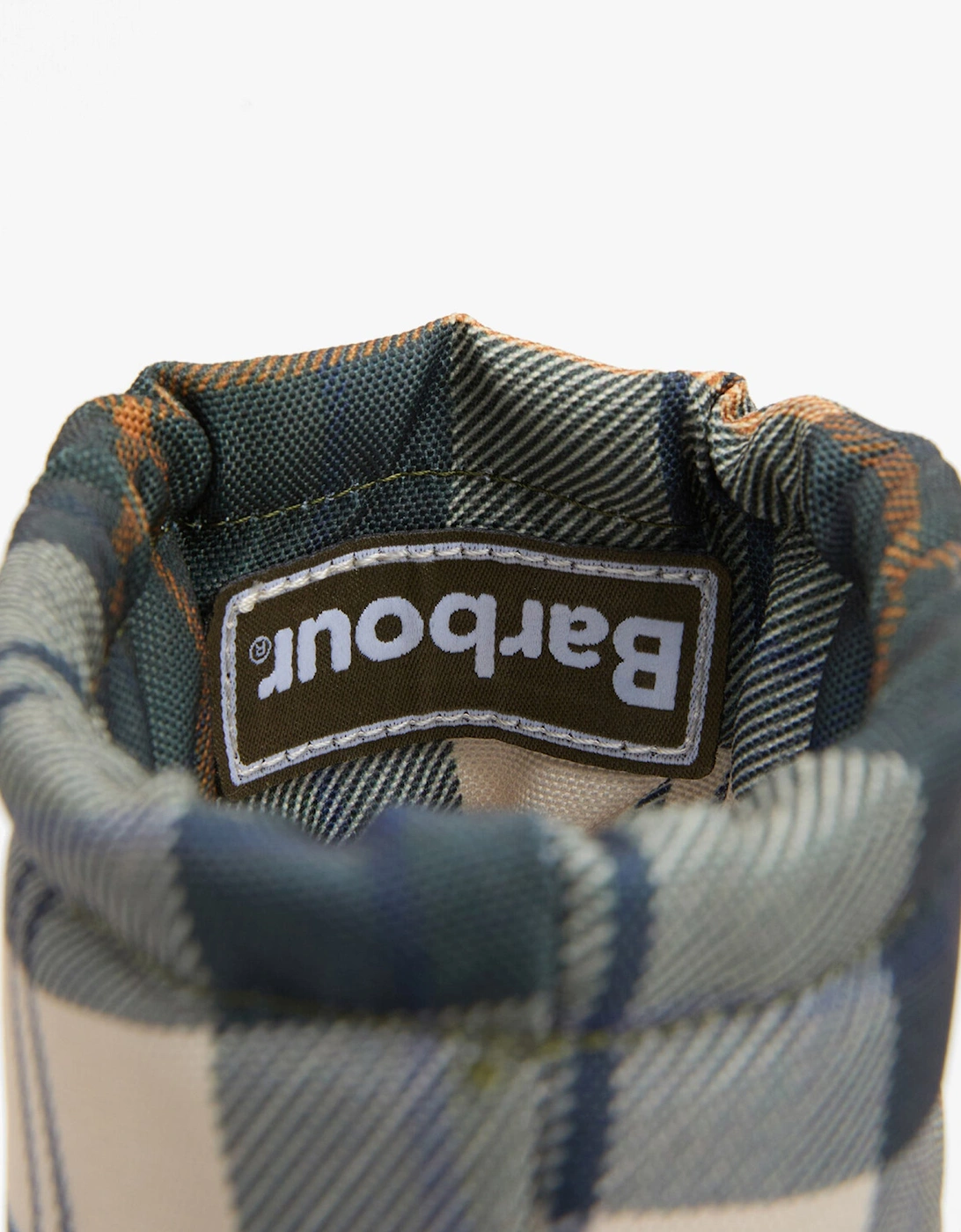 MOWBRAY Womens Mid Wellies Olive/Ancient Tartan