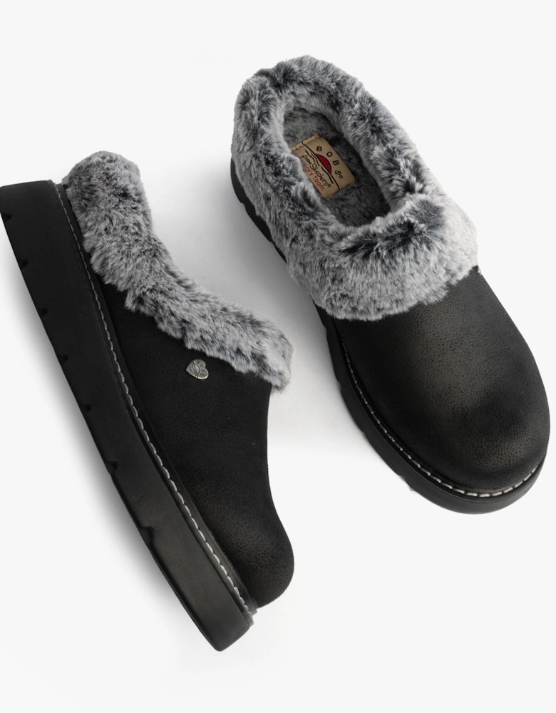 114762/BBK KEEPSAKES LITE - COZY BLEND Womens Slippers Black