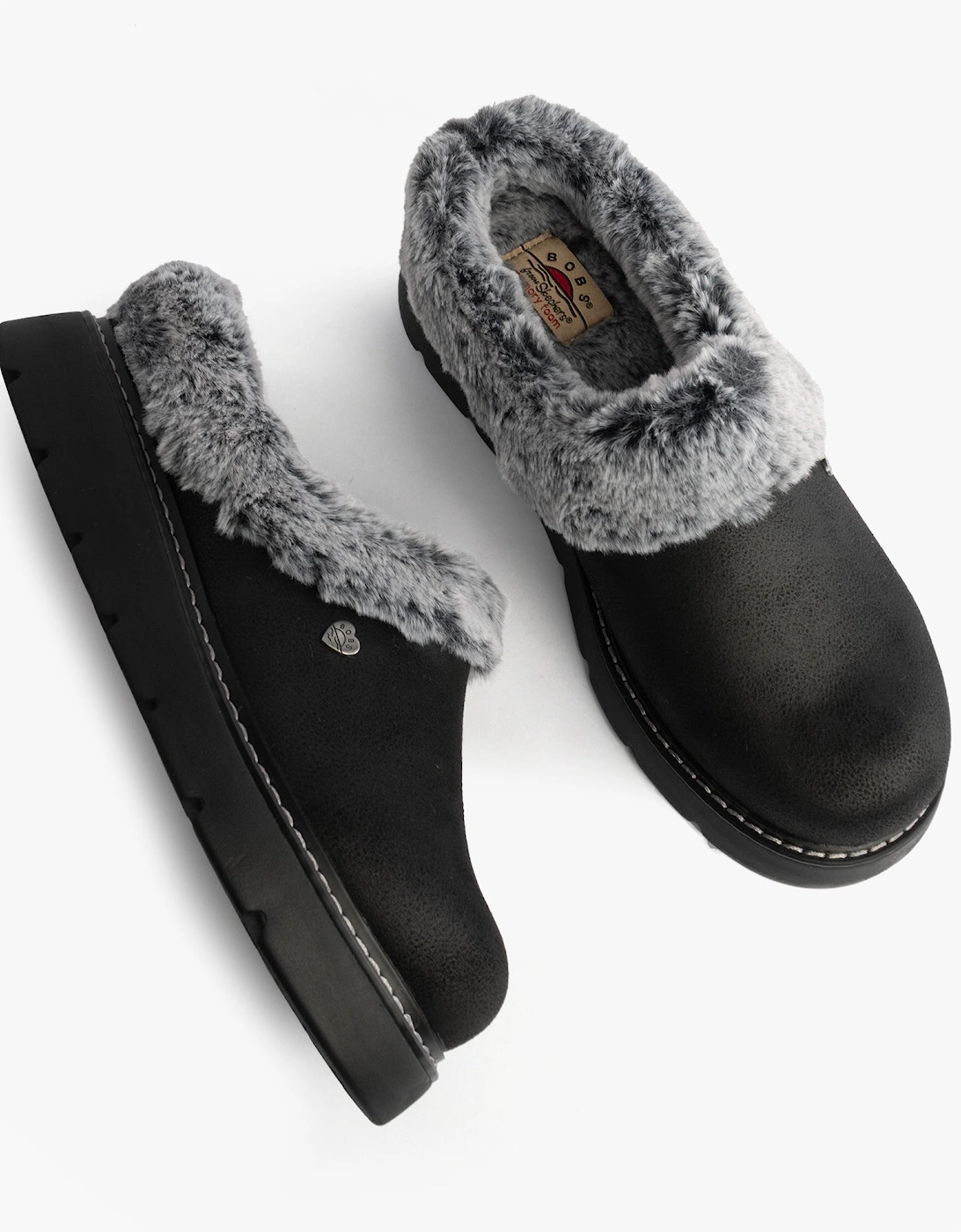 114762/BBK KEEPSAKES LITE - COZY BLEND Womens Slippers Black