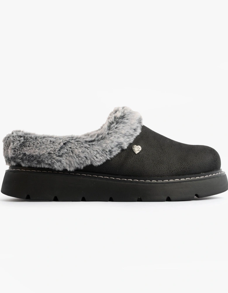 114762/BBK KEEPSAKES LITE - COZY BLEND Womens Slippers Black