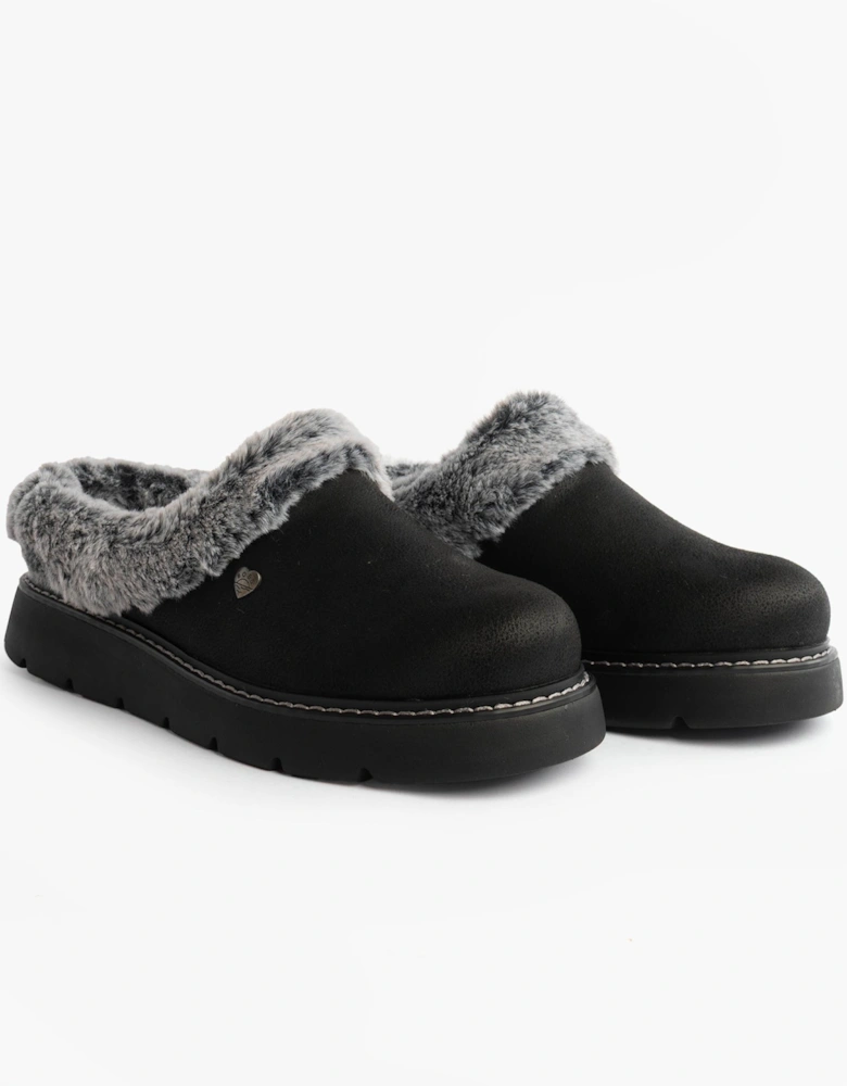 114762/BBK KEEPSAKES LITE - COZY BLEND Womens Slippers Black