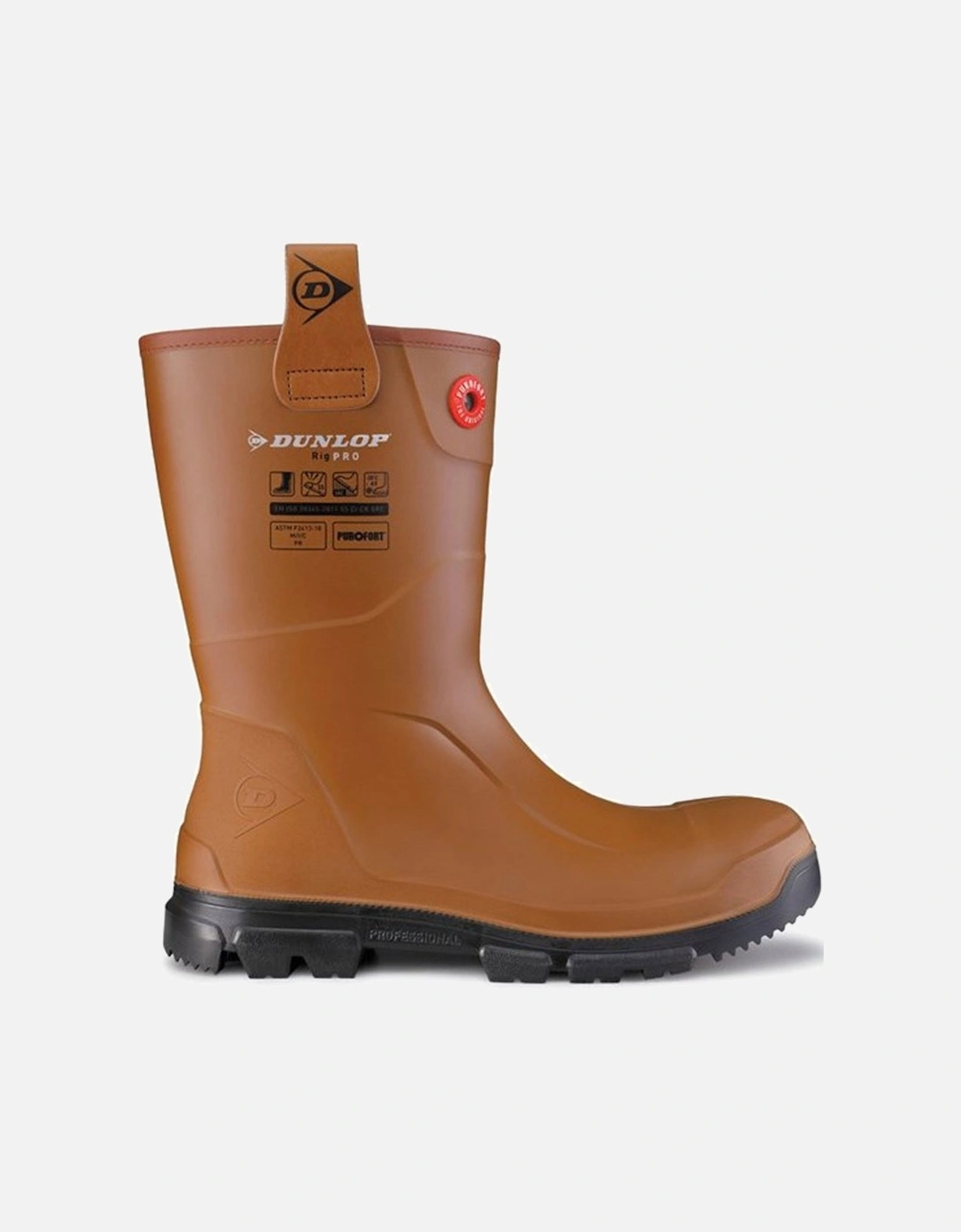 Purofort RigPRO Full Safety Fur Lined Mens Wellingtons