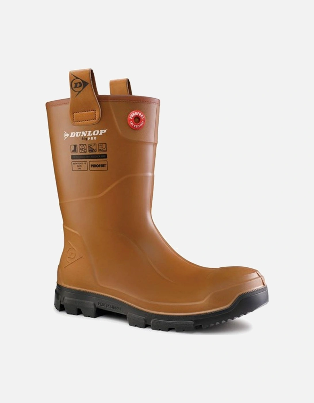 Purofort RigPRO Full Safety Fur Lined Mens Wellingtons, 5 of 4