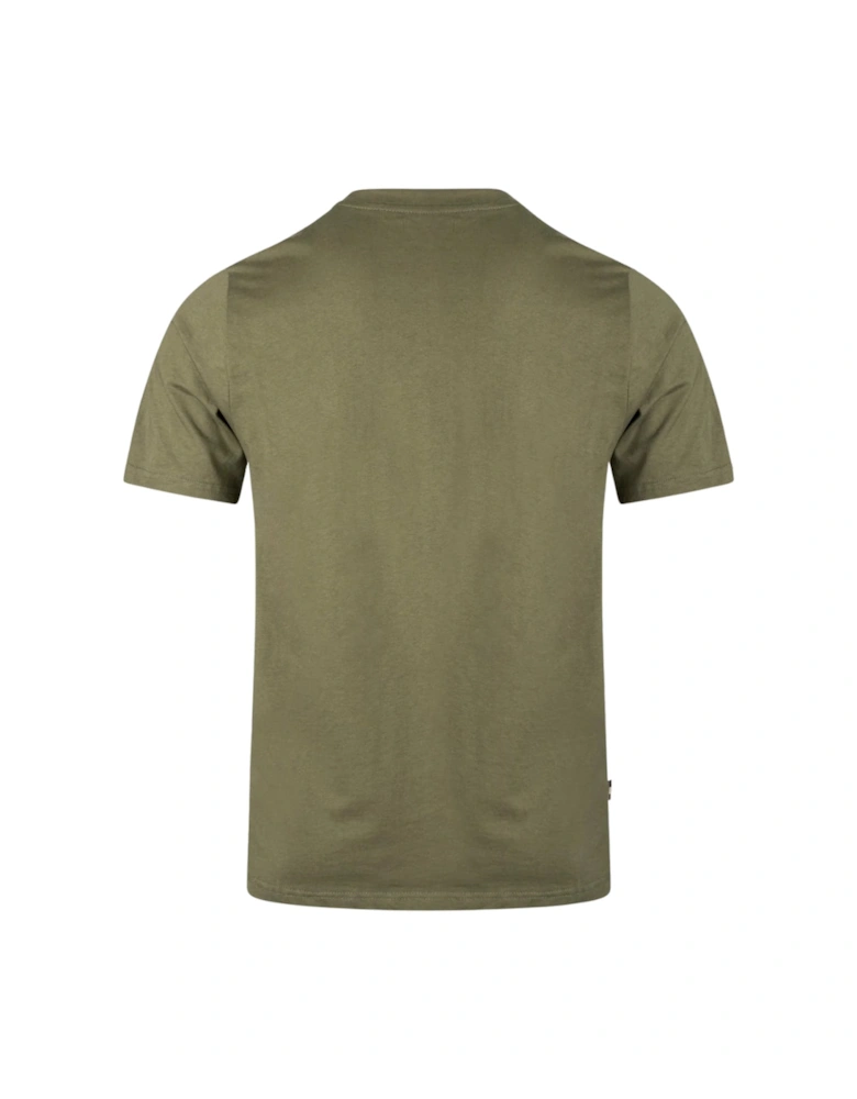 Active Big Logo Army Green T-Shirt