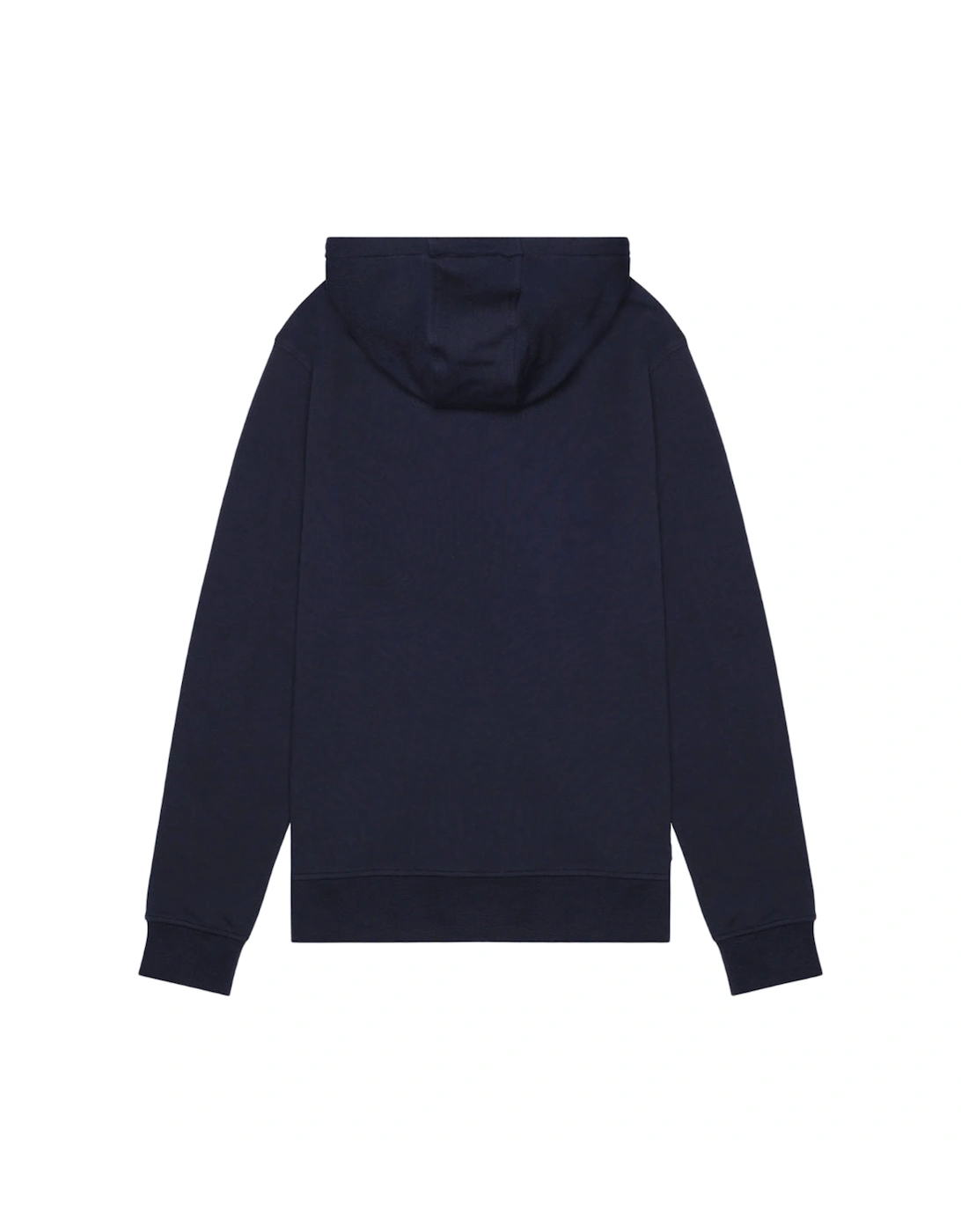 Active Small Logo Full Zip Up Navy Blue Hoodie