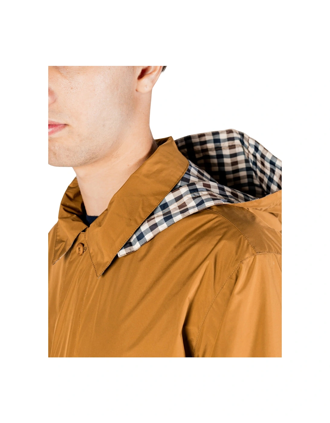 Active Rlg Packable Trench Brown Parka Jacket