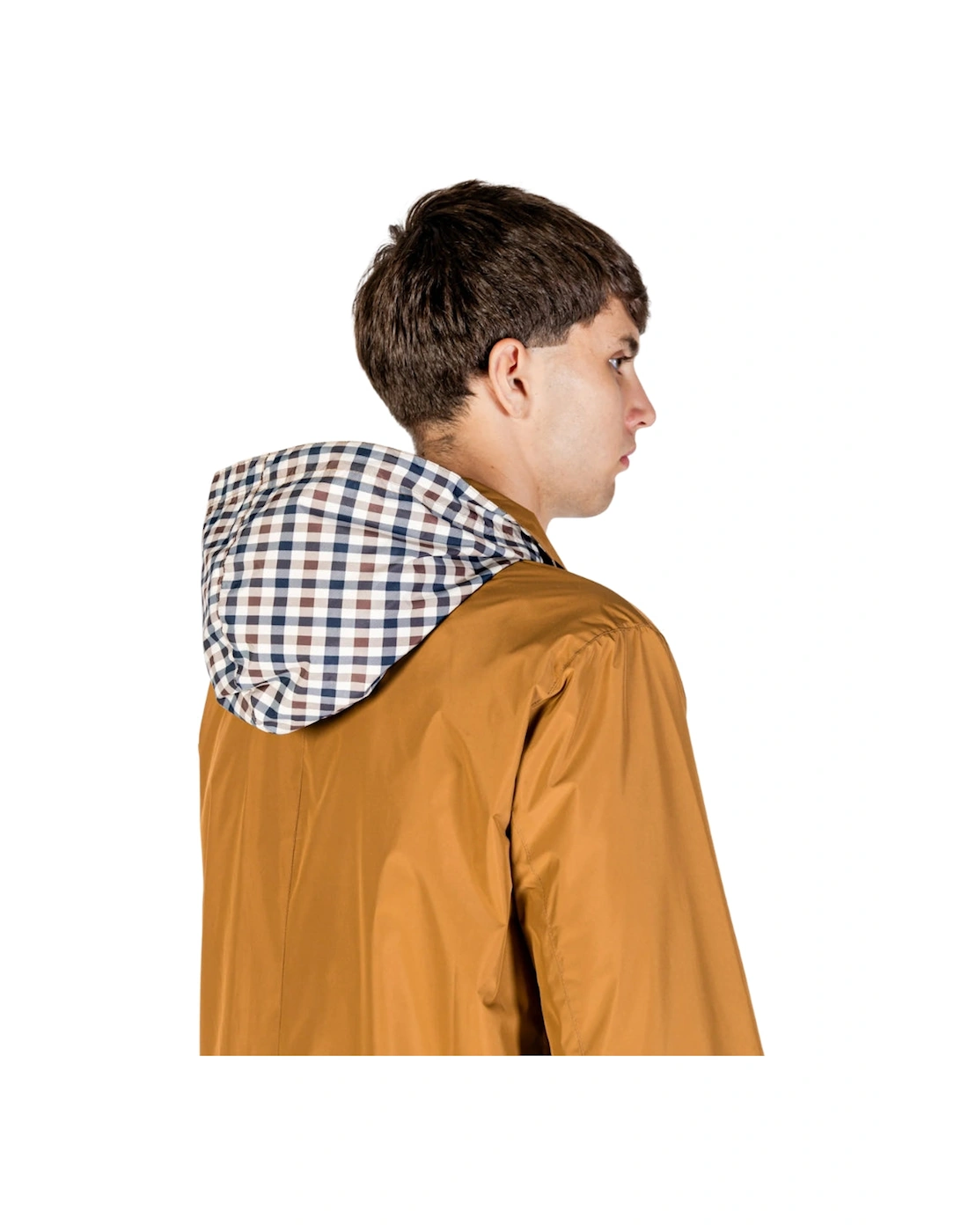 Active Rlg Packable Trench Brown Parka Jacket