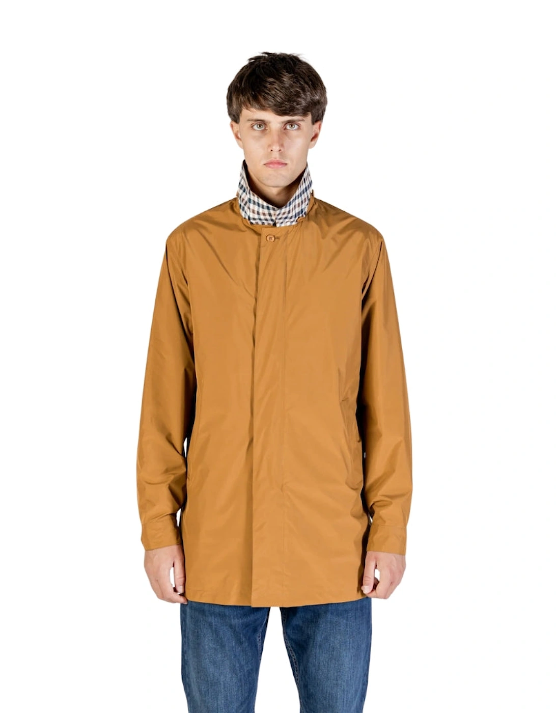 Active Rlg Packable Trench Brown Parka Jacket