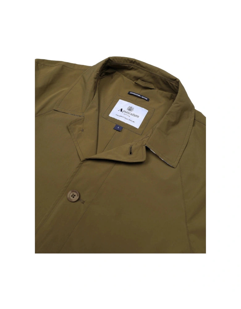 Active Stretch Caban Army Green Jacket